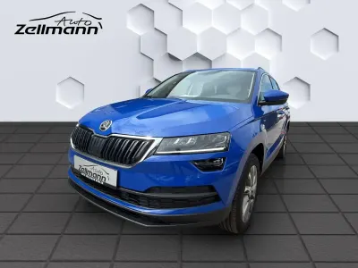Gebraucht Skoda Karoq Ambition 110 PS (80 kW) 2022 Blau SUV