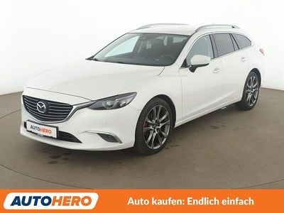 Gebraucht Mazda 6 Sports-Line 165 PS (121 kW) 2017 Weiß Kombi