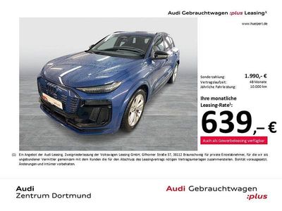 Gebraucht Audi Q6 e-tron S-Line 284 kW (387 PS) 2025 Ascariblau metallic SUV