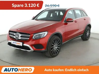 Używany Mercedes GLC350 Exclusive 320 KM (235 kW) 2017 Czerwony SUV