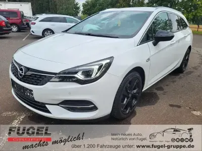 Gebraucht Opel Astra GS Line 122 PS (89 kW) 2021 Schneeweiss/summitwhite/arctic Kombi