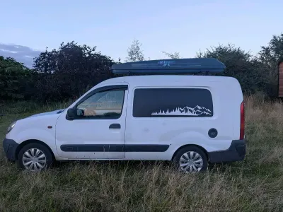 Gebraucht Renault Kangoo 65 PS (47 kW) 2005 Weiß Van / Kleinbus