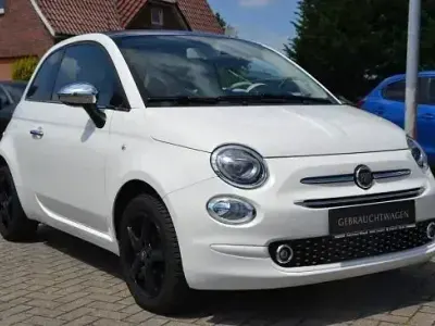 Gebraucht Fiat 500 Lounge 69 PS (50 kW) 2019 Weiss Kleinwagen