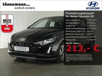 Used Hyundai i20 Trend 101 HP (74 kW) 2025 Black Hatchback