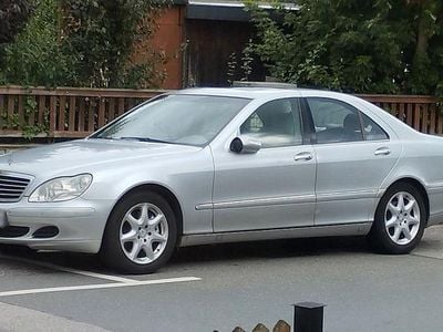 Usata Mercedes S430 279 CV (205 kW) 2002 Argento Berlina