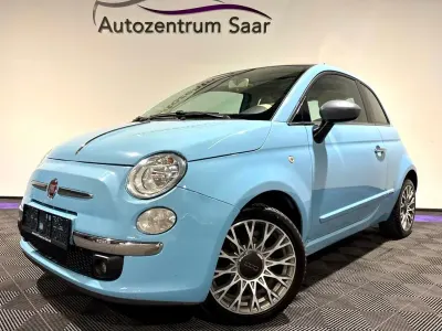 Gebraucht Fiat 500 Lounge 69 PS (50 kW) 2013 Blau Kleinwagen