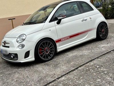 Gebraucht Abarth 595 Turismo 160 PS (117 kW) 2014 Weiß Kleinwagen