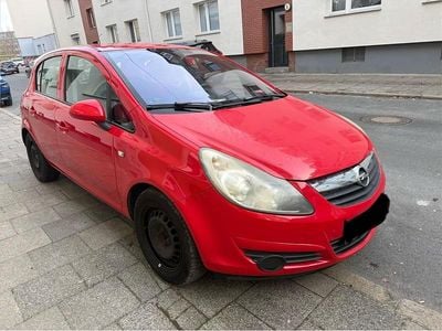 Rot Gebraucht 2008 Opel Corsa Limousine | 899 € (Guter Preis)