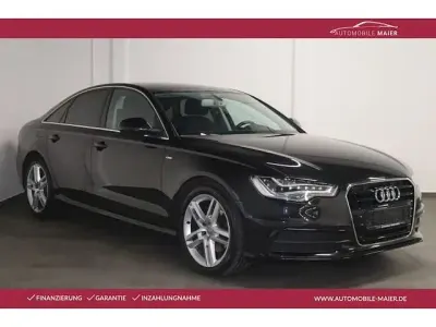 Gebraucht Audi A6 S-Line 190 PS (139 kW) 2014 Phantomschwarz perleffekt Limousine