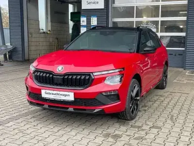 Gebraucht Skoda Kamiq Monte Carlo 150 PS (110 kW) 2024 Velvet rot premium SUV