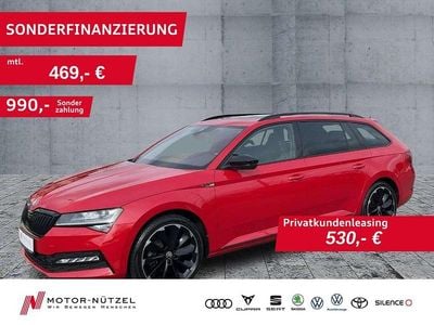 Usata Skoda Superb SportLine 200 CV (147 kW) 2023 Rosso Station wagon