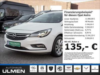 gebraucht Opel Astra ST 120 Jahre 1.6 CDTI EU6d-T Navi Alurad Voll-LED Keyless Klima+SHZ PDCv+h Tempomat