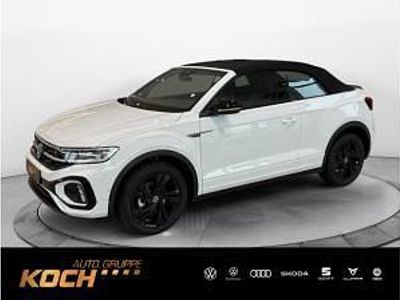 Neu VW T-Roc Cabriolet R-line 150 PS (110 kW) 2026 Weiß (pure white uni / schwarz) Cabrio