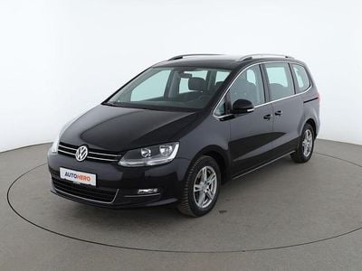 Brugt VW Sharan Highline 150 HK (110 kW) 2017 Sort MPV
