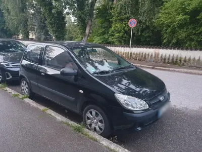 Gebraucht Hyundai Getz 67 PS (49 kW) 2008 Schwarz Kleinwagen