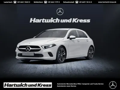 Gebraucht Mercedes A180 Progressive 136 PS (100 kW) 2019 Polarweiss  unilack Limousine