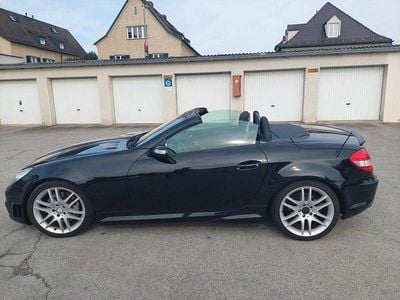 Gebraucht Mercedes SLK350 AMG 272 PS (200 kW) 2008 Schwarz Cabrio