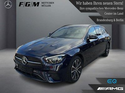 Usata Mercedes E300 AMG line 306 CV (225 kW) 2021 Blu Station wagon