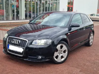 Brugt Audi A3 Sport 105 HK (77 kW) 2007 Sort Hatchback