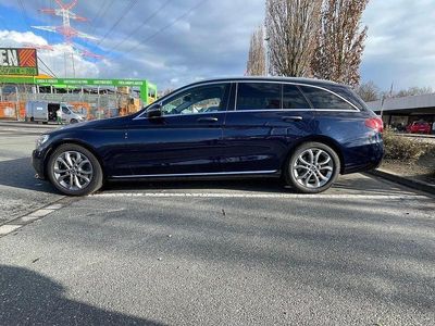 Gebraucht Mercedes C220 170 PS (125 kW) 2017 Blau Kombi