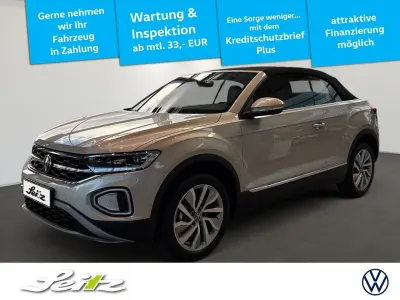 Nowe VW T-Roc Cabriolet Style 150 KM (110 kW) 2026 Srebrny Kabriolet