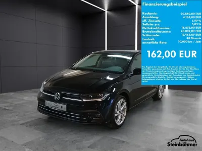 Używany VW Polo Style 95 KM (69 kW) 2025 Czarny Sedan/Limuzyna