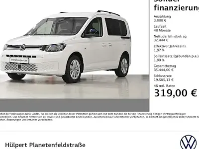 Ny VW Caddy Life 116 HK (85 kW) 2026 Hvid MPV