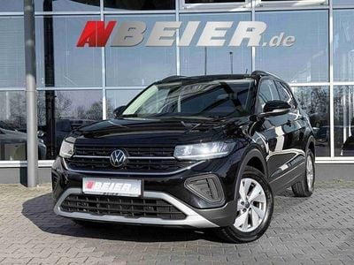 Gebraucht VW T-Cross Life 95 PS (69 kW) 2025 Deep black SUV