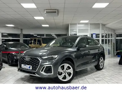 Używany Audi Q5 Sportback S-Line 204 KM (150 kW) 2023 Szary SUV