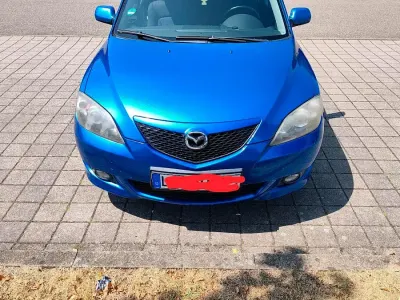 Gebraucht Mazda 3 109 PS (80 kW) 2004 Blau Coupé