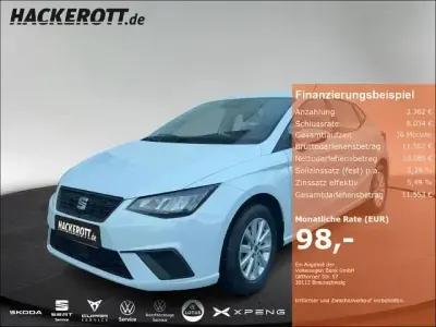Gebraucht Seat Ibiza Style 95 PS (69 kW) 2023 Nevada weiss Kleinwagen