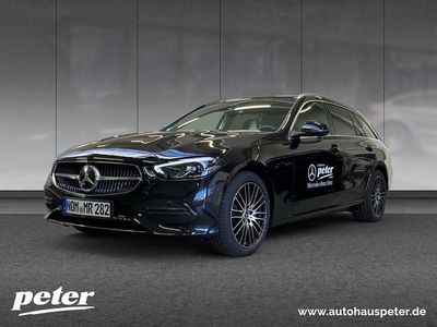Metalliclack obsidianschwarz Gebraucht 2024 Mercedes C200 Avantgarde Kombi | 45.450 €