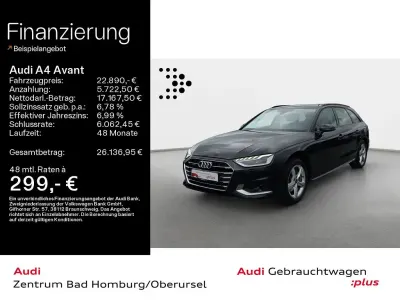 Gebraucht Audi A4 Advanced Plus 204 PS (150 kW) 2023 Mythosschwarz metallic Kombi