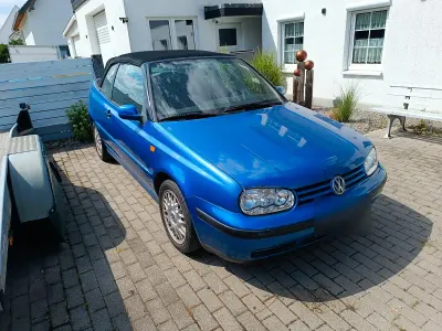Gebraucht VW Golf Cabriolet 100 PS (73 kW) 2000 Blau Cabrio