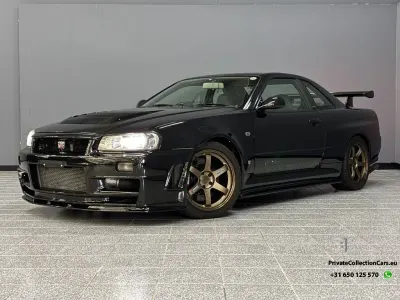 Gebraucht Nissan Skyline GT 277 PS (203 kW) 2001 Schwarz Limousine