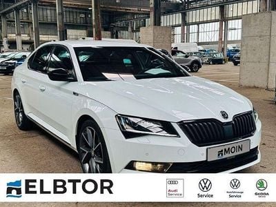 Gebraucht Skoda Superb SportLine 150 PS (110 kW) 2017 Weiß Limousine