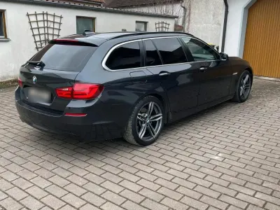 Brugt BMW 525 218 HK (160 kW) 2011 Sort Stationcar