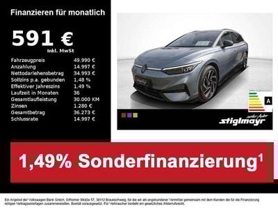 Usata VW ID.7 Pro 210 kW (286 CV) 2025 Blu Station wagon