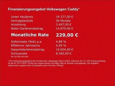 Usata VW Caddy 2021 Andere Monovolume
