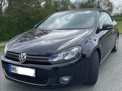 Usata VW Golf 160 CV (117 kW) 2011 Nero Cabrio