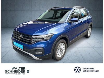 Gebraucht VW T-Cross Life 110 PS (80 kW) 2023 Reef blue metallic SUV