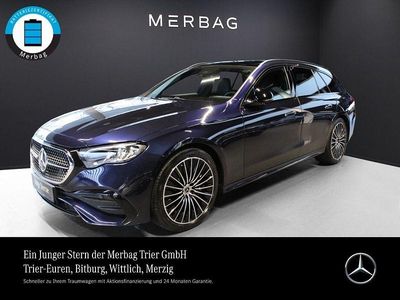 Gebraucht Mercedes E300 AMG 313 PS (230 kW) 2025 Metalliclack nautikblau Kombi