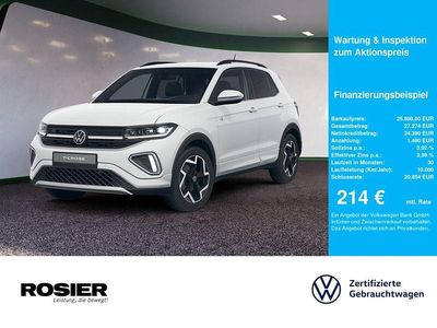 Gebraucht VW T-Cross R-line 116 PS (85 kW) 2025 Pure white SUV