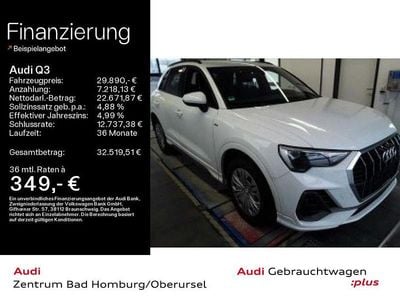 Gebraucht Audi Q3 S-Line 150 PS (110 kW) 2022 Ibisweiß SUV