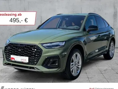 Gebraucht Audi Q5 Sportback Business 299 PS (219 kW) 2025 Distriktgrün metallic SUV