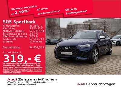 Navarrablau metallic Gebraucht 2022 Audi SQ5 SUV | 56.284 € (Fairer Preis)