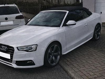 Gebraucht Audi A5 Cabriolet S-Line 170 PS (125 kW) 2013 Weiß Cabrio