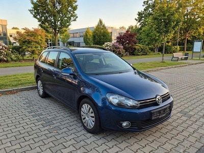 Gebraucht VW Golf VII Trendline 105 PS (77 kW) 2013 Blau Kombi