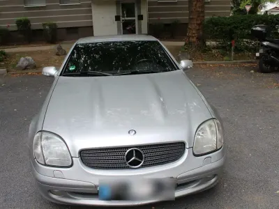 Gebraucht Mercedes SLK200 Edition 163 PS (119 kW) 2000 Silber Cabrio