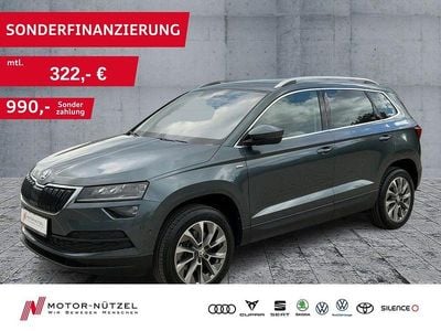 Gebraucht Skoda Karoq Clever 150 PS (110 kW) 2021 Quarzgrau metallic SUV